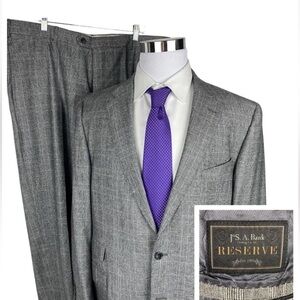 Jos. A. Bank Reserve Gray Suit